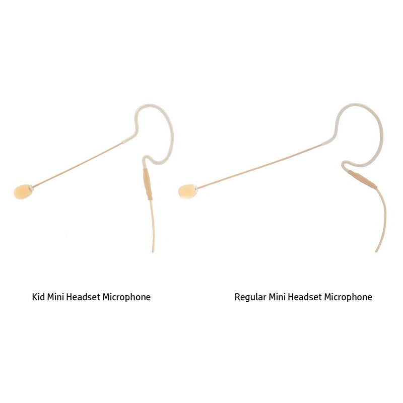 AV-Jefes AVL630K-SH4 Tan Color Kids Mini Headset Microphone for Shure - Image 2